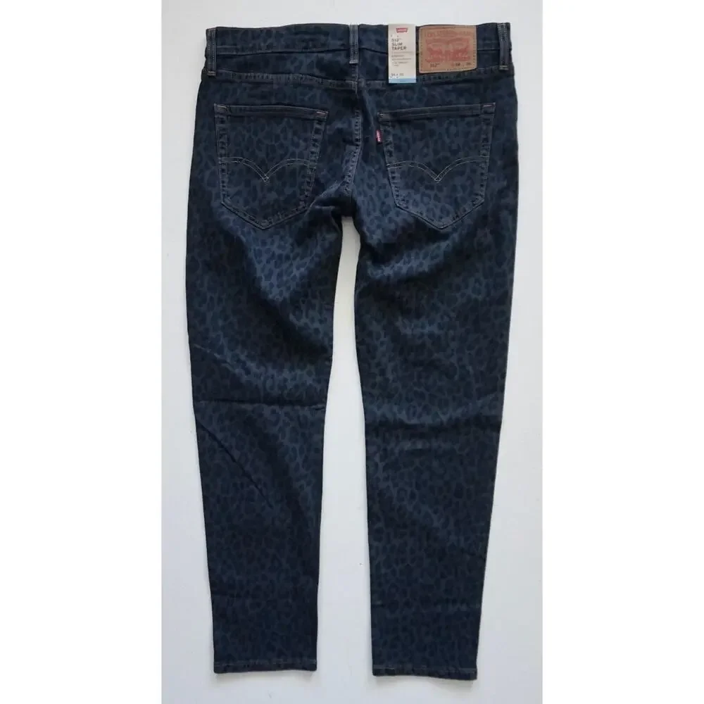 Levi's Jeans 512 Slim Taper Mango Cheetah Stretch Performance 288330473 31 X 30